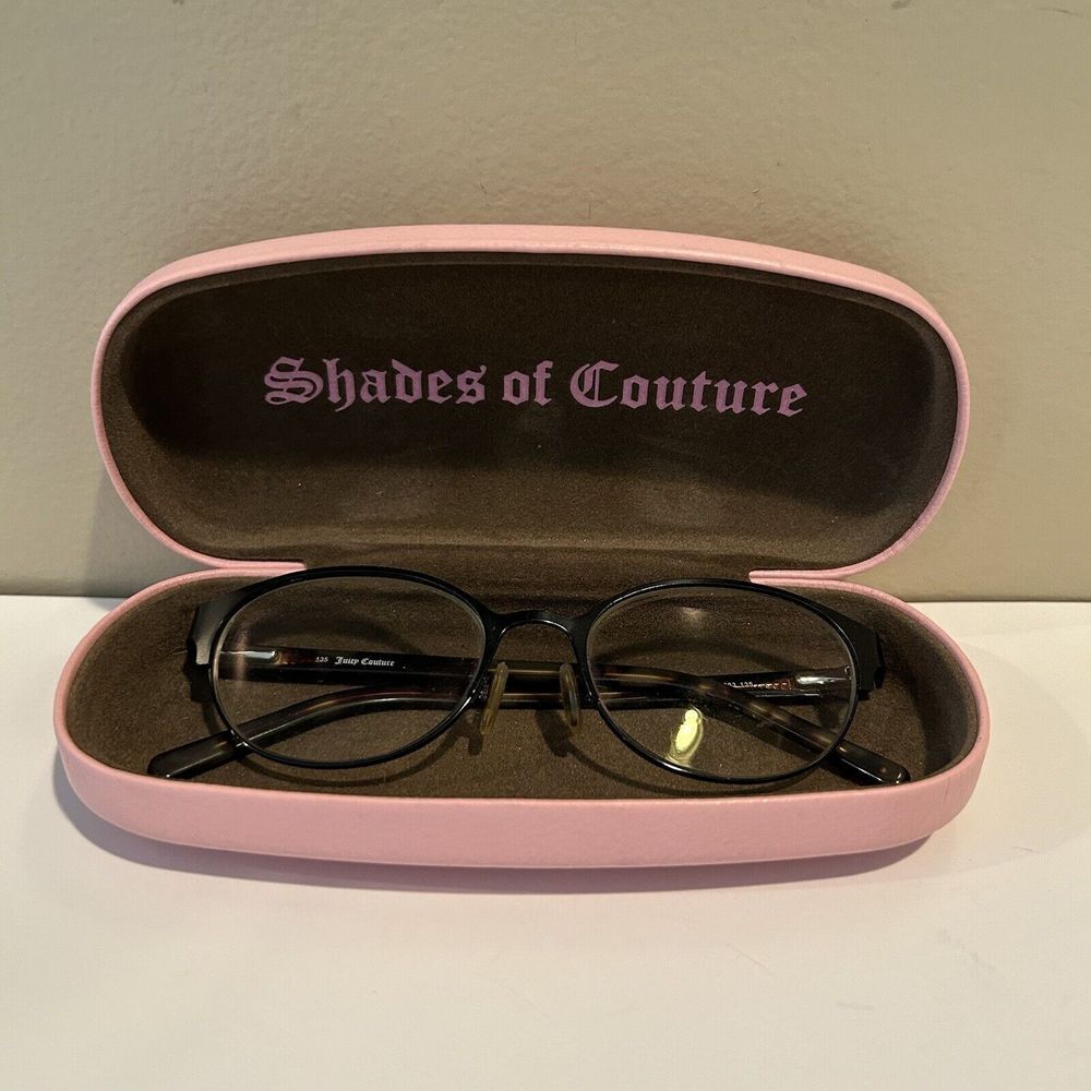 JUICY COUTURE Sunglasses Frames Only‎ JU110 0003 135 W/Case